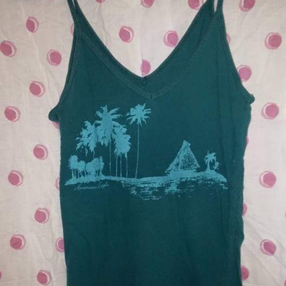 American eagle cabana tank size small